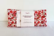 Bouillotte sèche déhoussable fleur apaisante yeux menthe